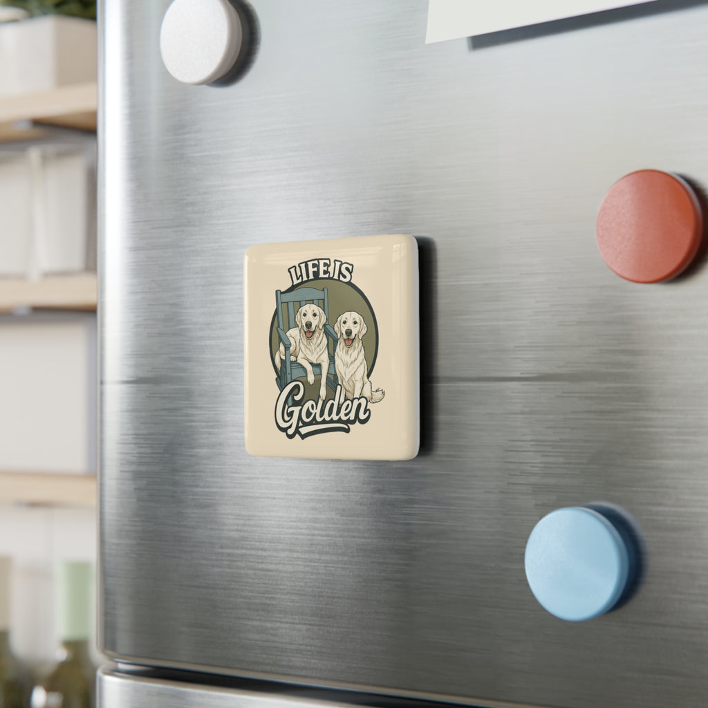Porchside Pals Ceramic Magnet