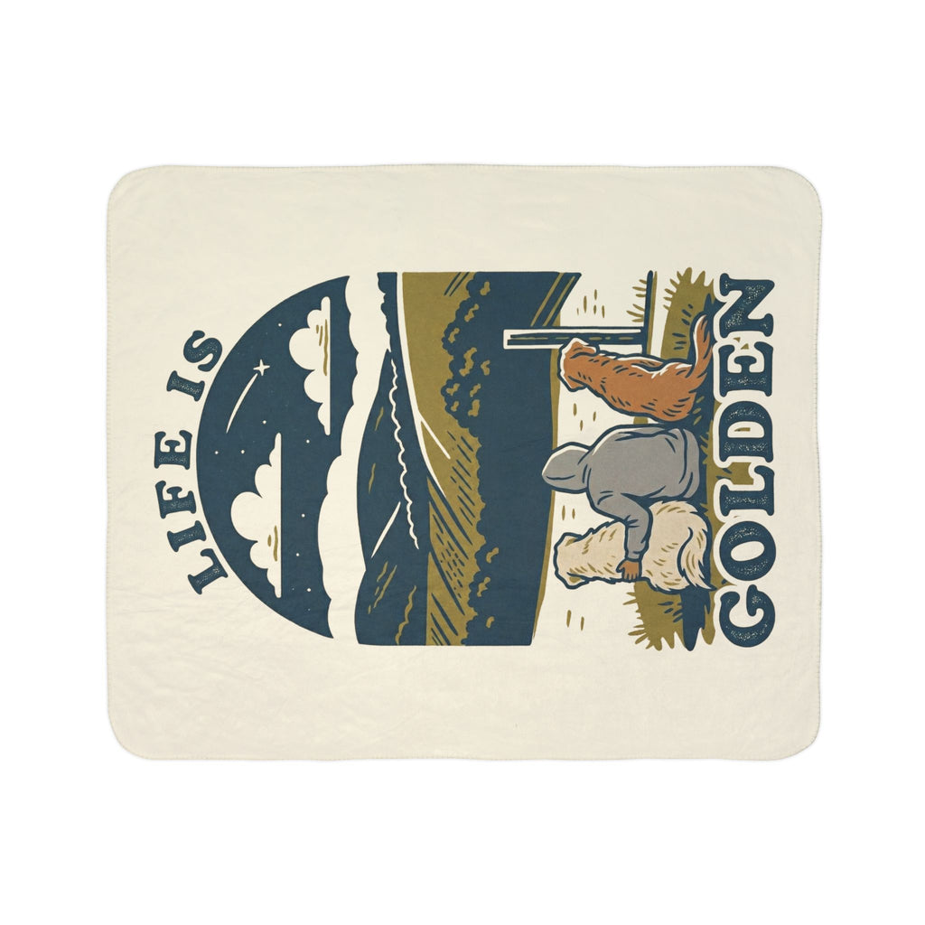 Virginia Overlook Cozy Fleece Sherpa Blanket