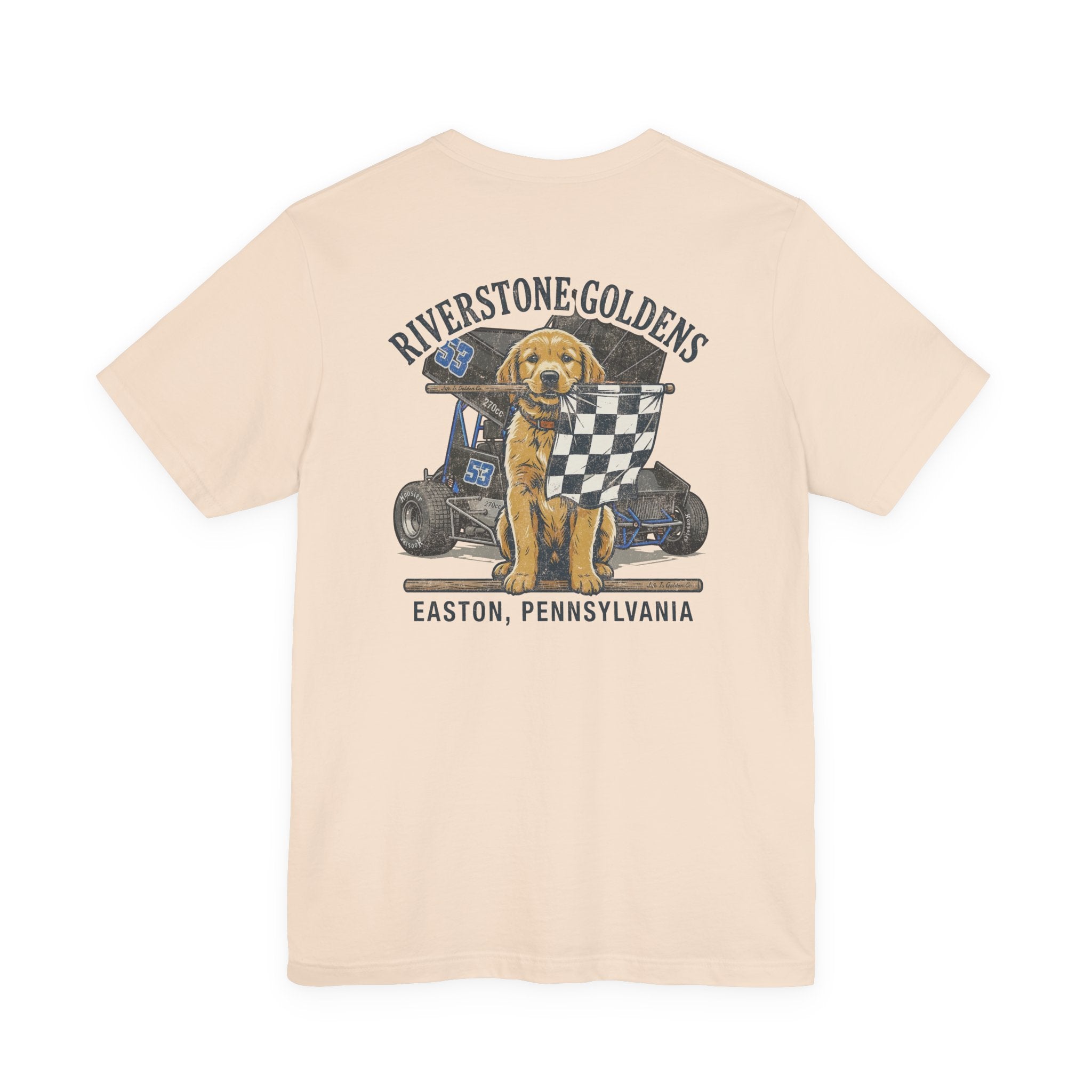Riverstone Goldens Racing Unisex Tee