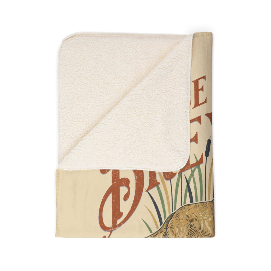 Rose Breyer Cozy Fleece Sherpa Blanket II