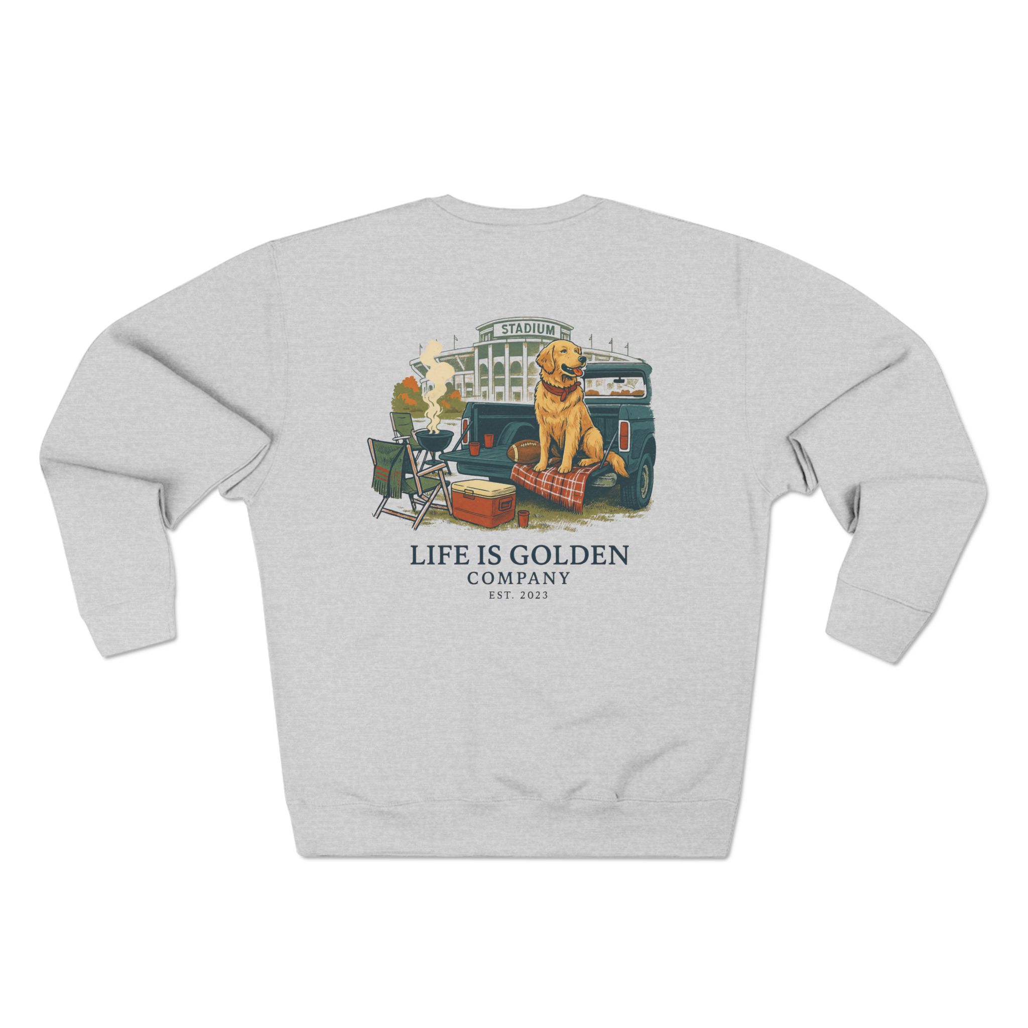 Game Day Sweatshirt - Golden Retriever Edition