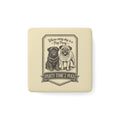 Party Time'Z Pugs Ceramic Magnet