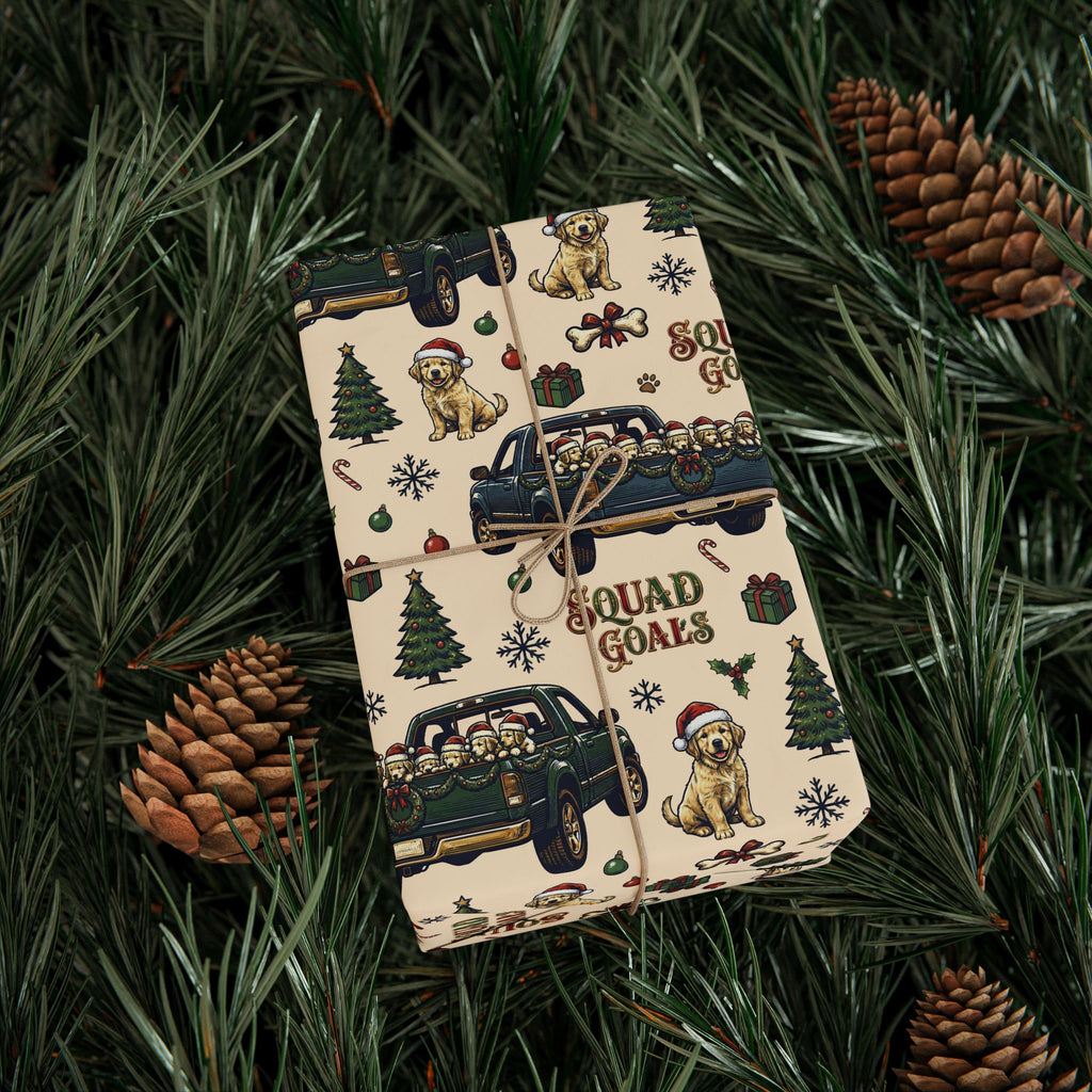 GoldRox - Squad Goals Gift Wrap Paper