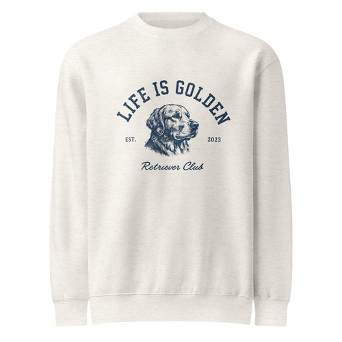 Retriever Club Sweatshirt — Oatmeal Heather