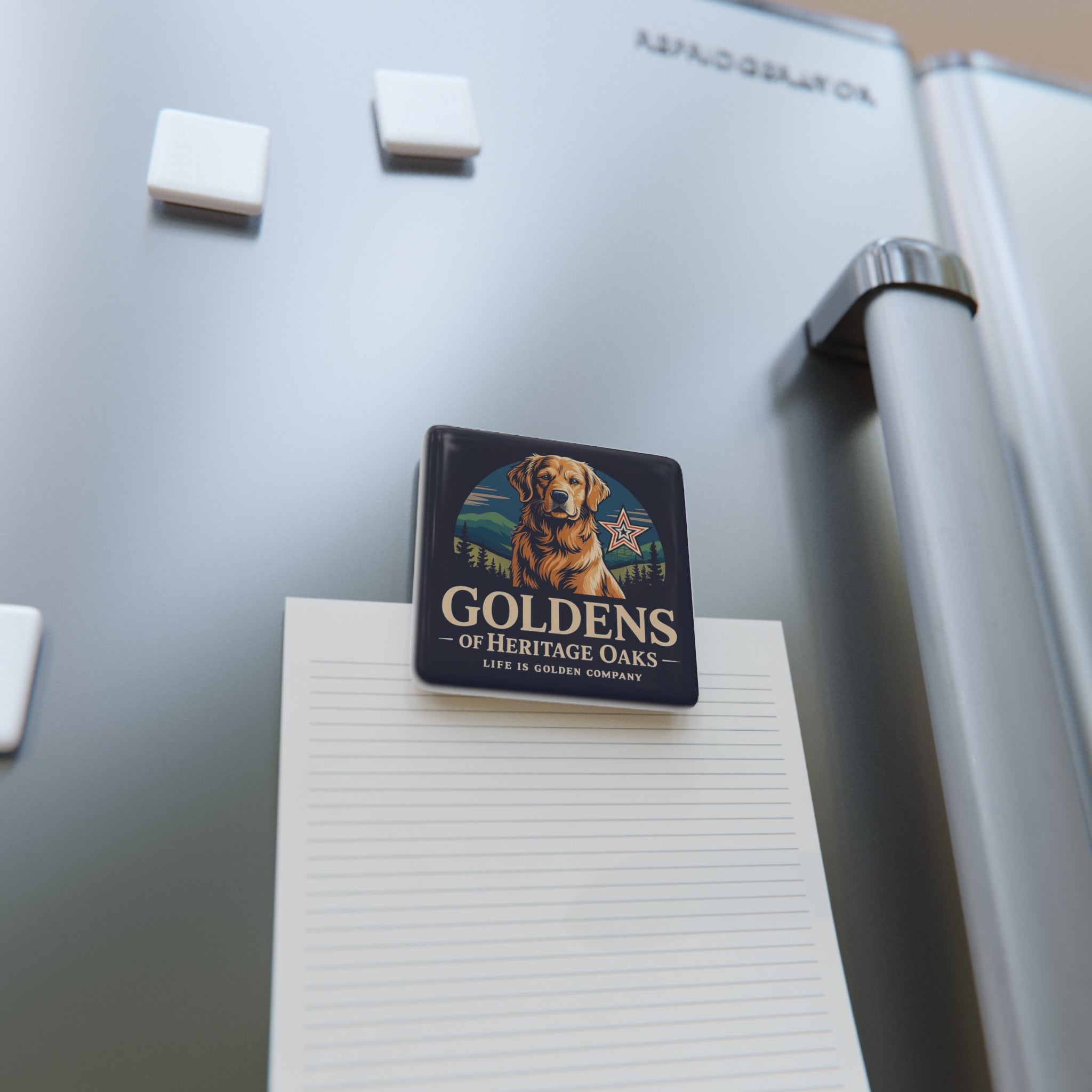 Heritage Oaks Ceramic Magnet