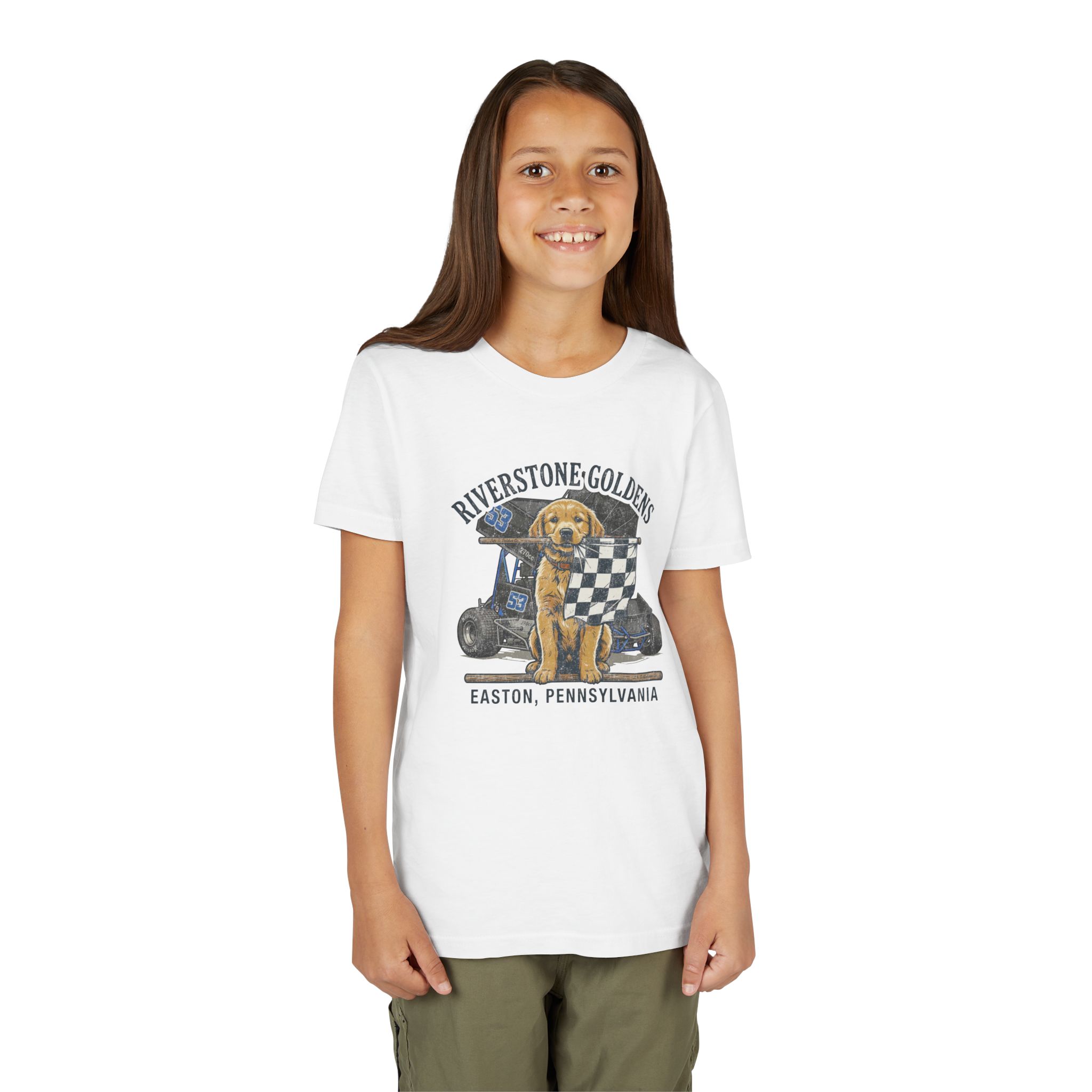 Riverstone Goldens Racing Unisex Youth Tee