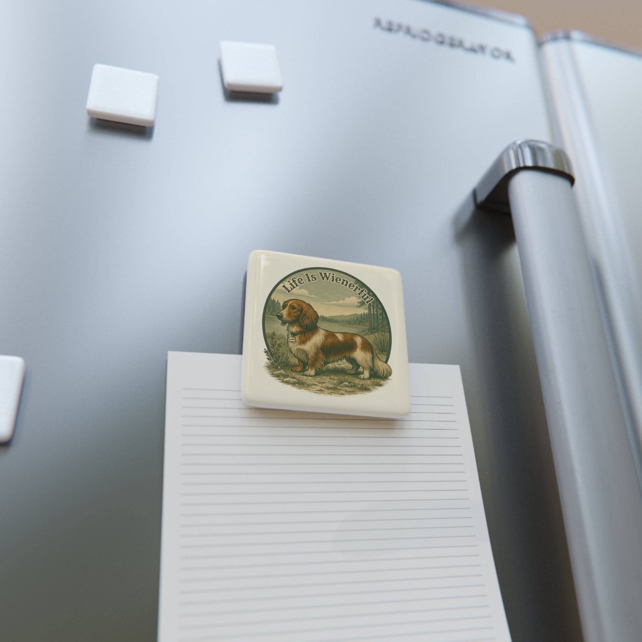 Life is Wienerful Ceramic Magnet