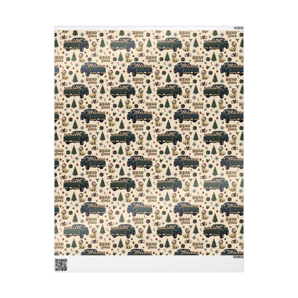GoldRox - Squad Goals Gift Wrap Paper