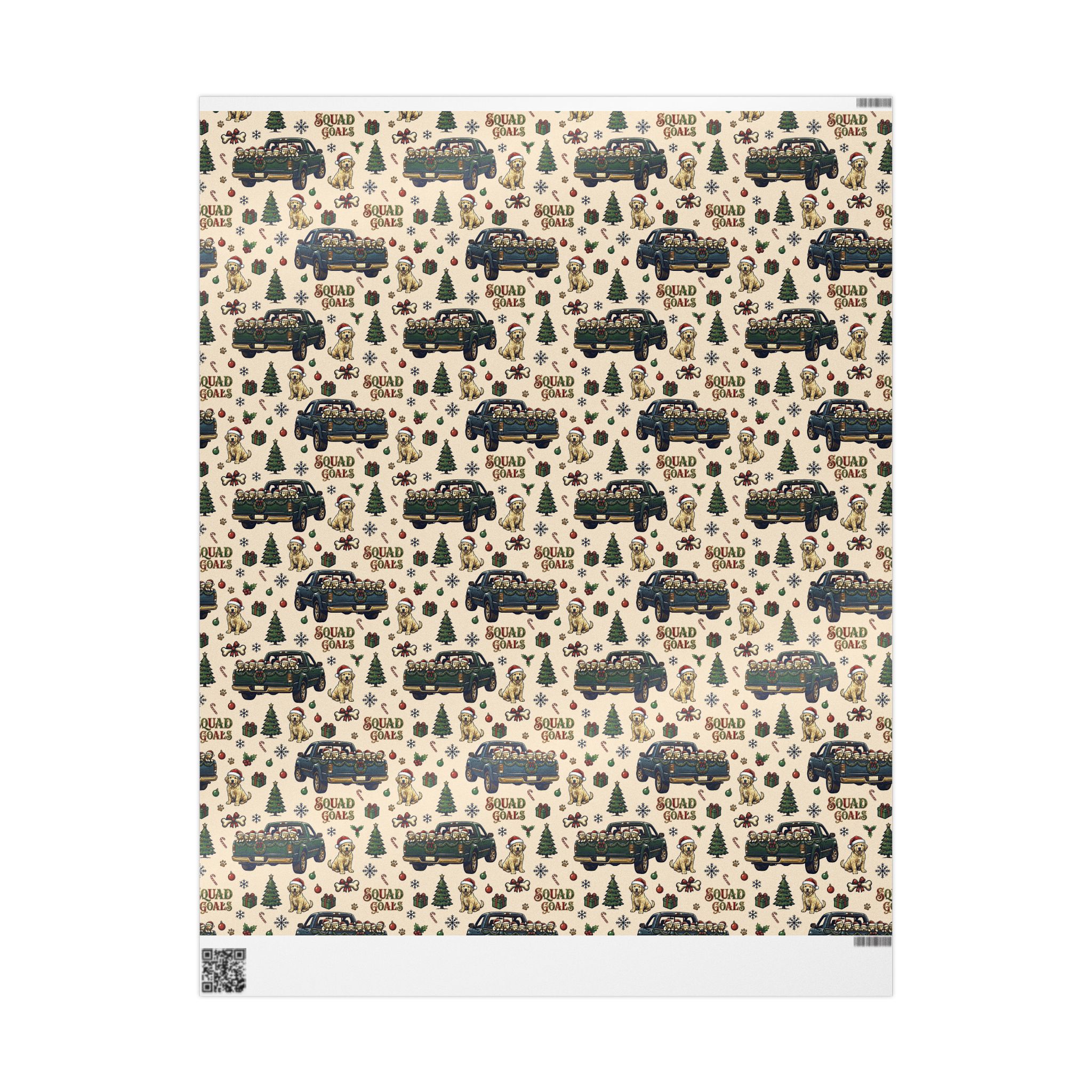 GoldRox - Squad Goals Gift Wrap Paper