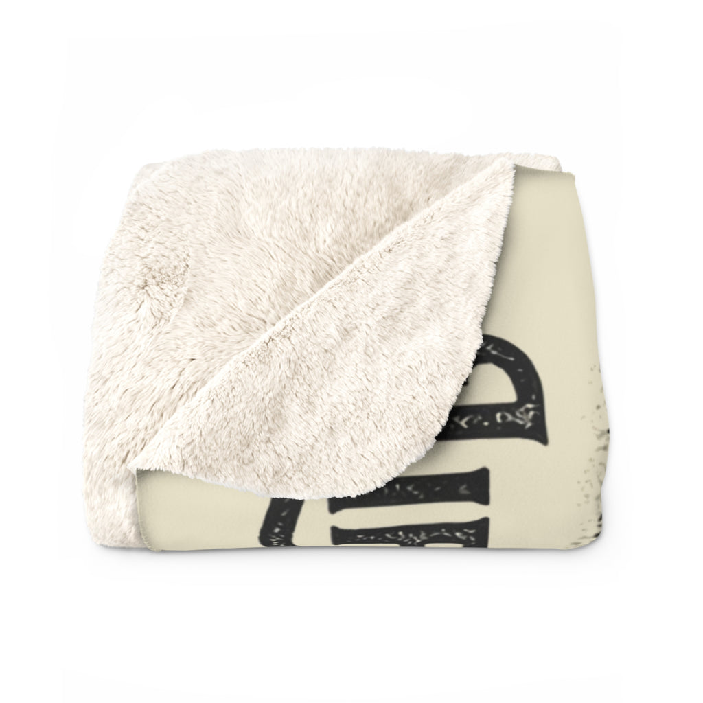Cheering on the Team Cozy Sherpa Fleece Blanket