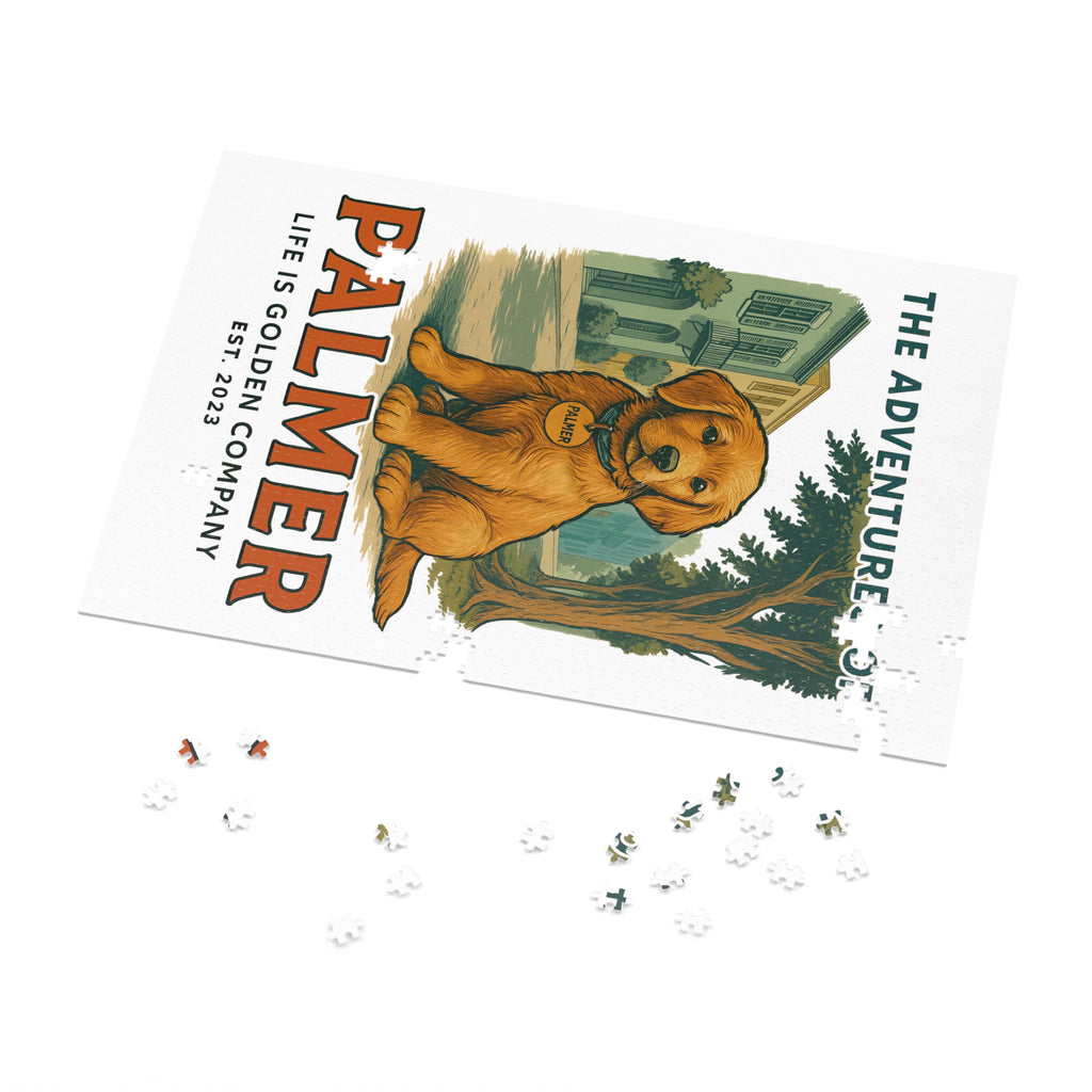 The Adventures of Palmer 1000 piece Jigsaw Puzzle with Tin
