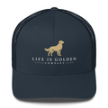 LIG Retro Trucker Hat — Navy