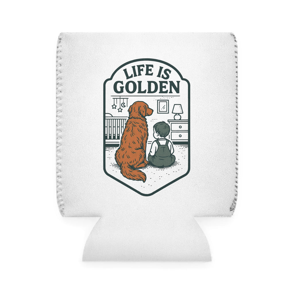 One Golden Year Can Cooler Sleeve