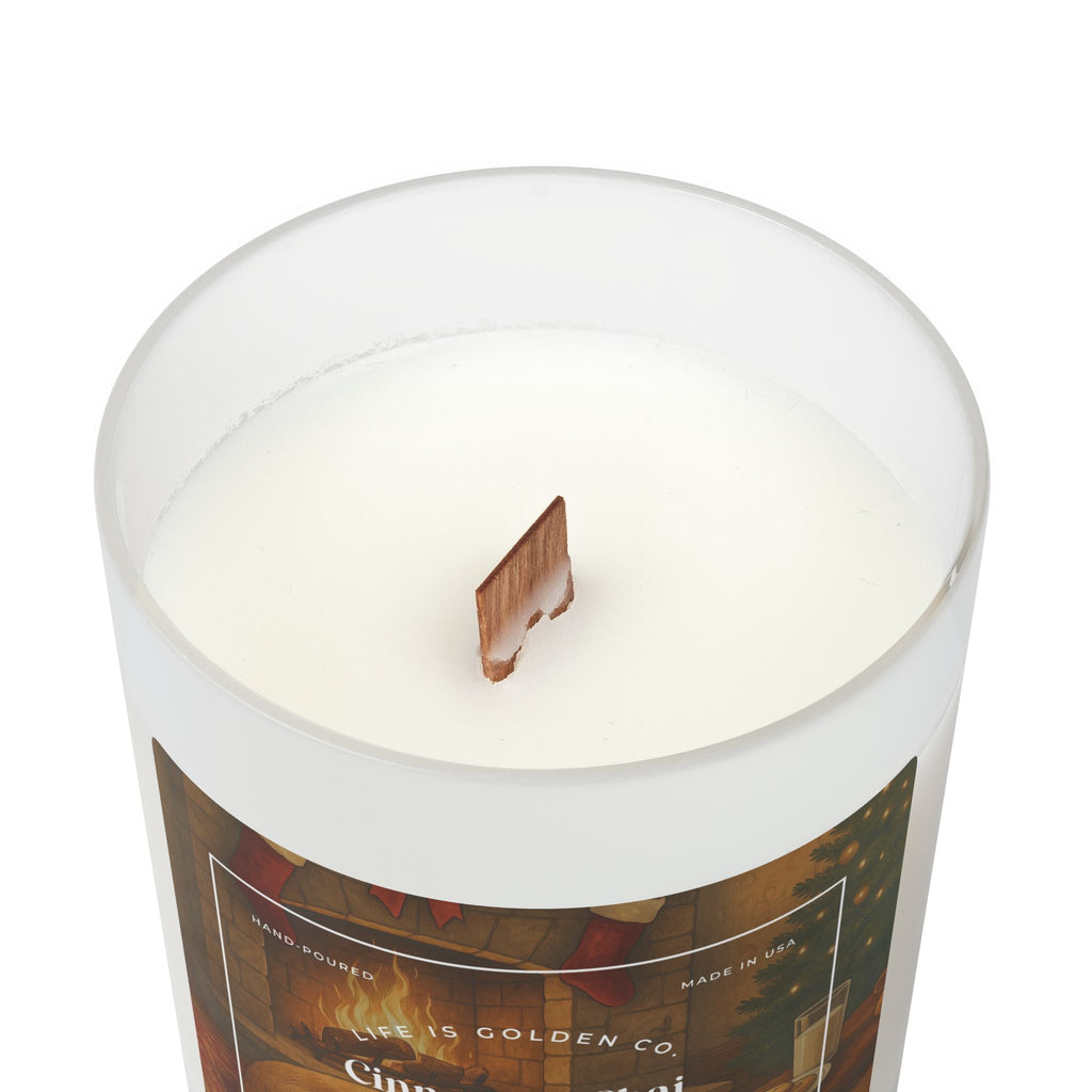 Cinnamon Chai Wood Wick Soy Candle