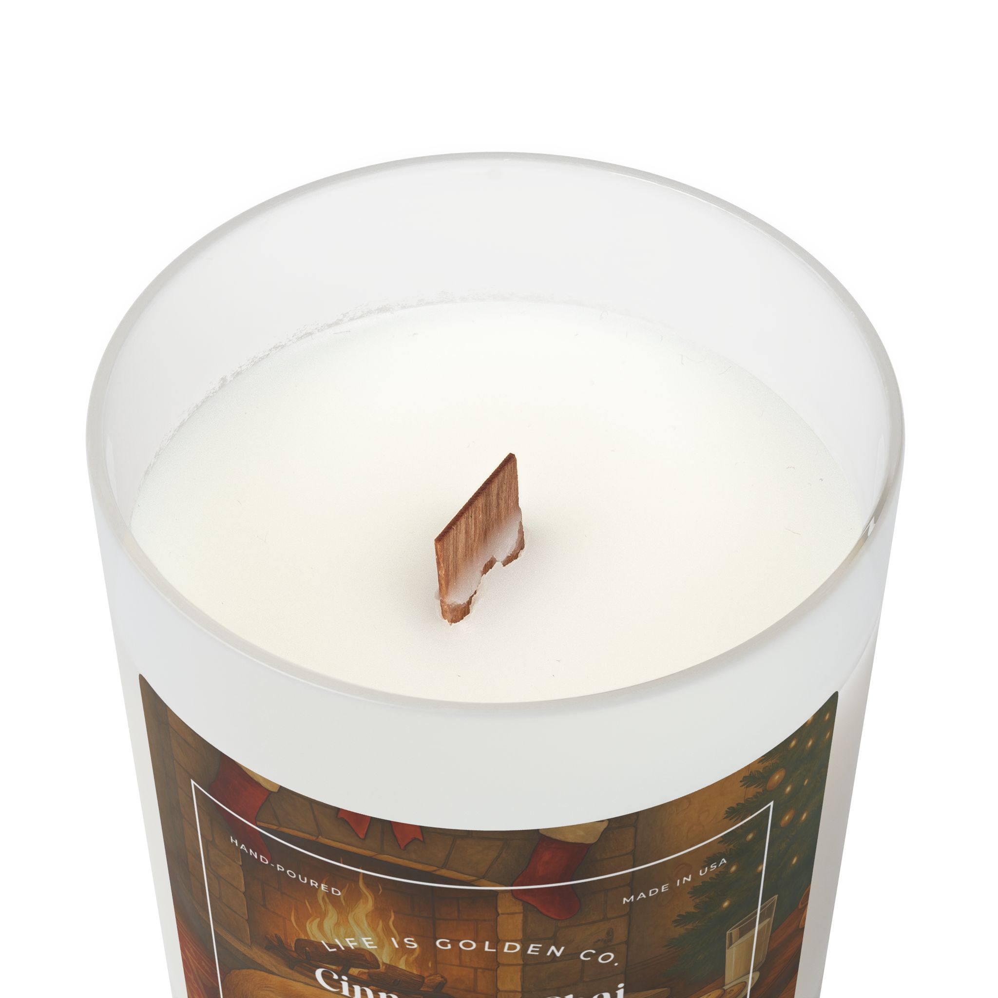 Cinnamon Chai Wood Wick Soy Candle