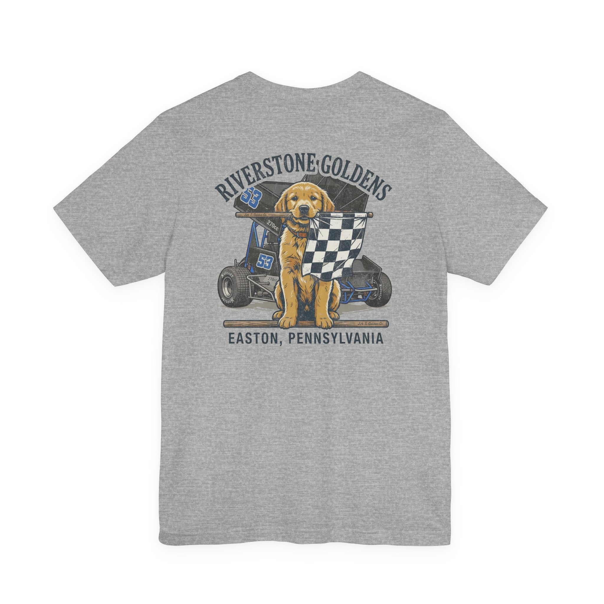 Riverstone Goldens Racing Unisex Tee