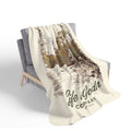 Cast &amp; Companion Cozy Fleece Sherpa Blanket