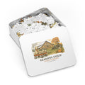 Seasons Gold 1000 piece Jigsaw Puzzle with Tin