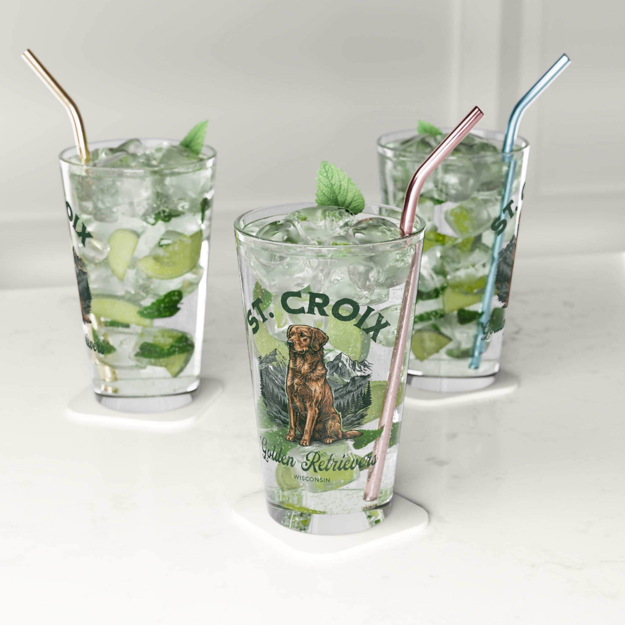 St. Croix Pint Glass