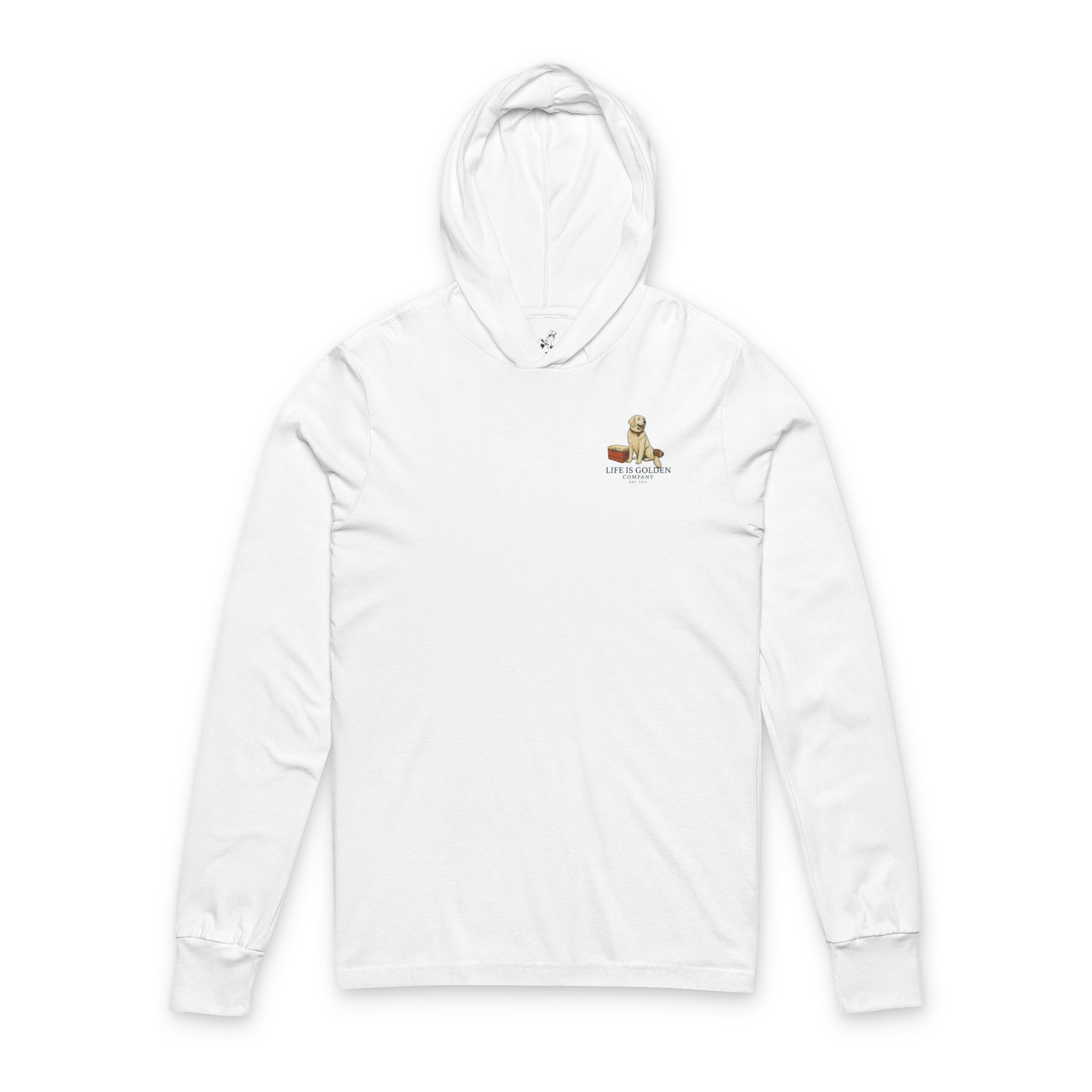Game Day Hooded Tee - English Cream Golden Retriever Edition