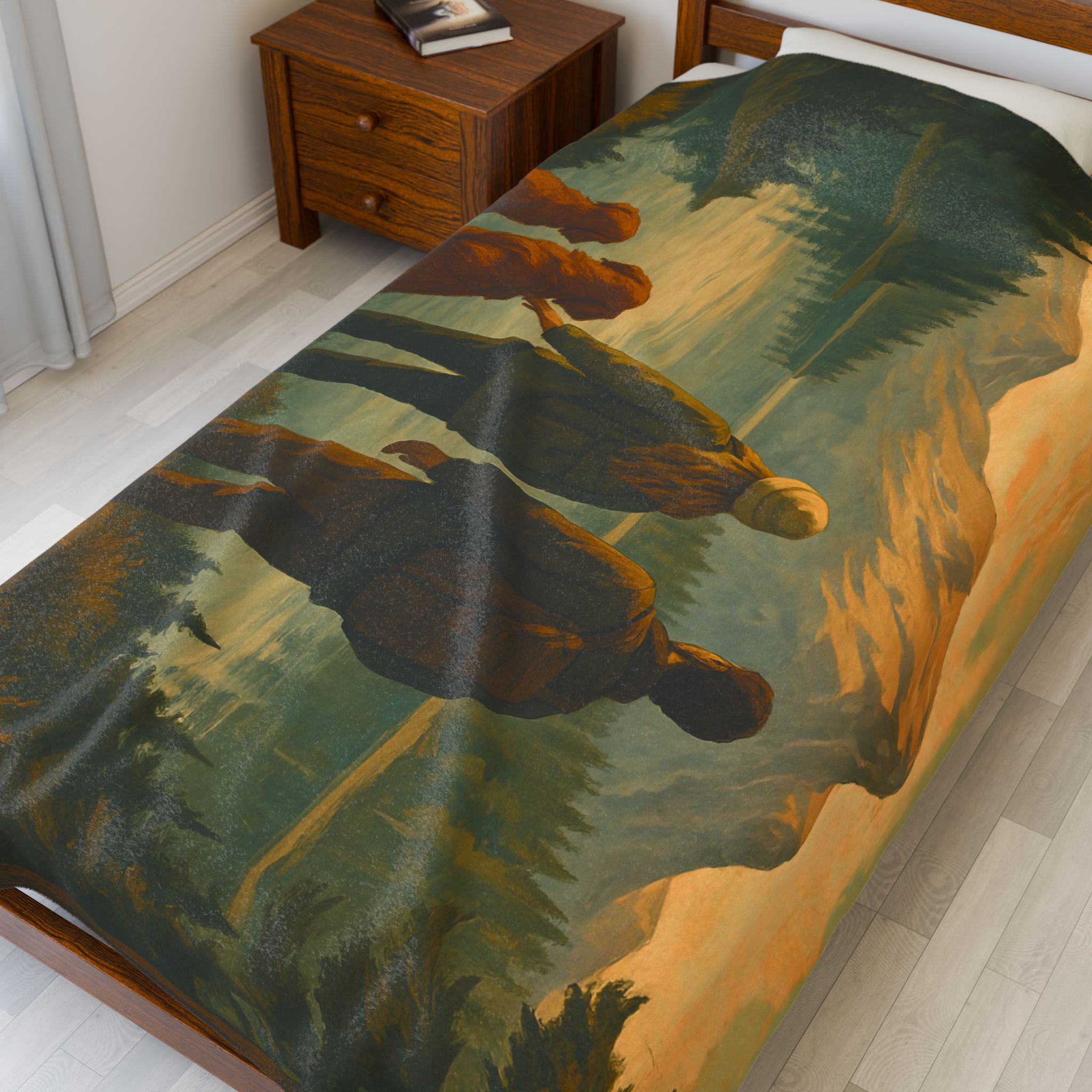 The View We Share Velveteen Plush Blanket