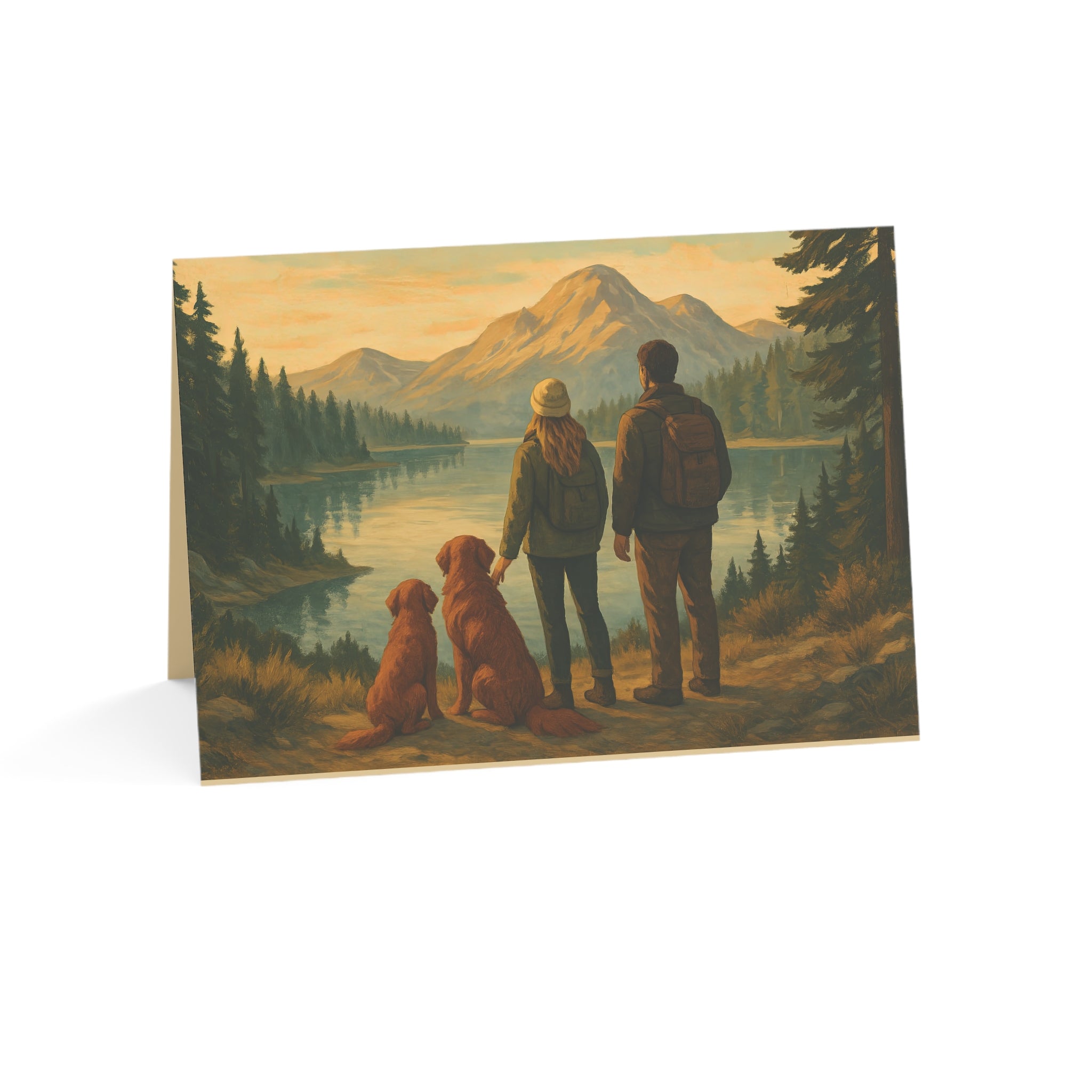The View We Share Holiday Greeting Cards (1, 10, 30, and 50pcs)