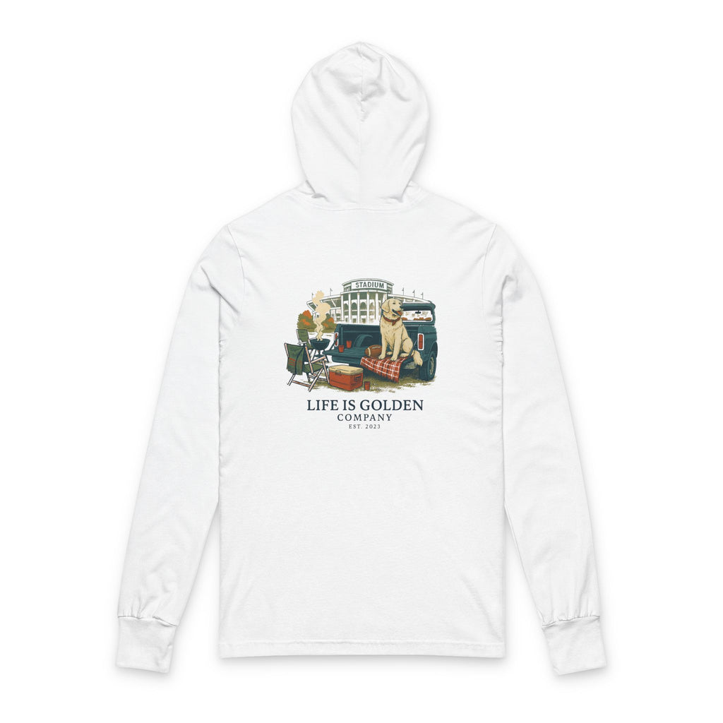 Game Day Hooded Tee - English Cream Golden Retriever Edition
