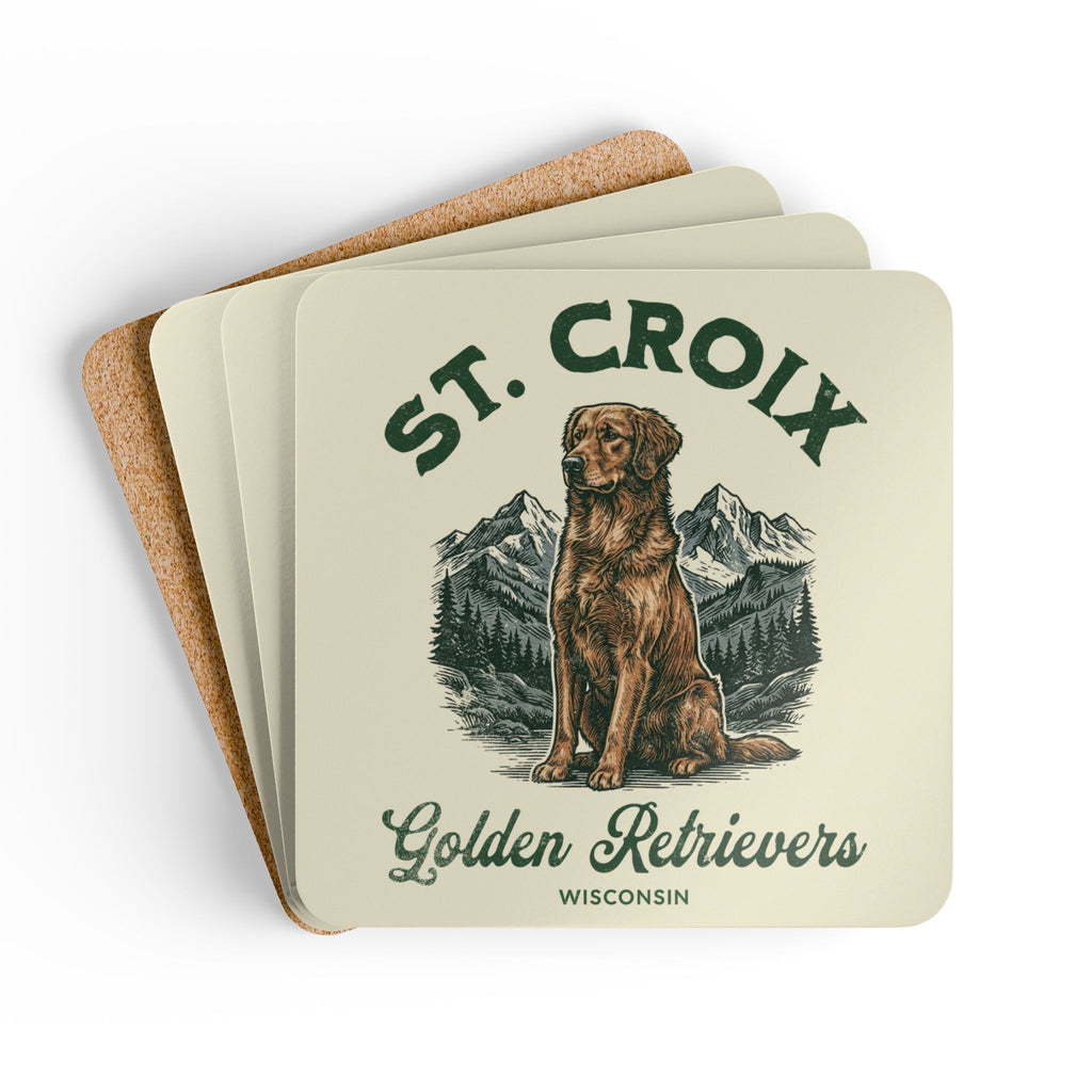 St. Croix Corkwood Coaster Set