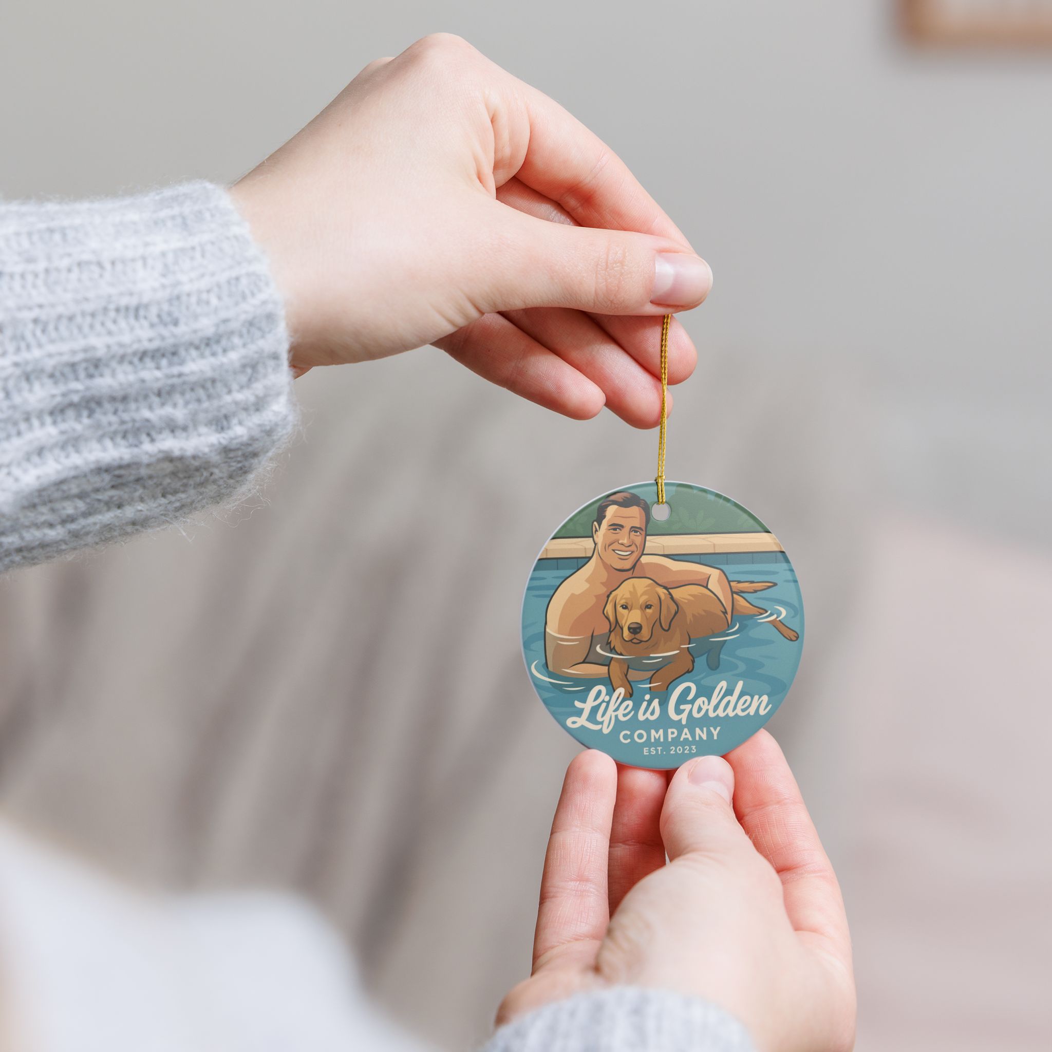 Poolside Pals Ornament