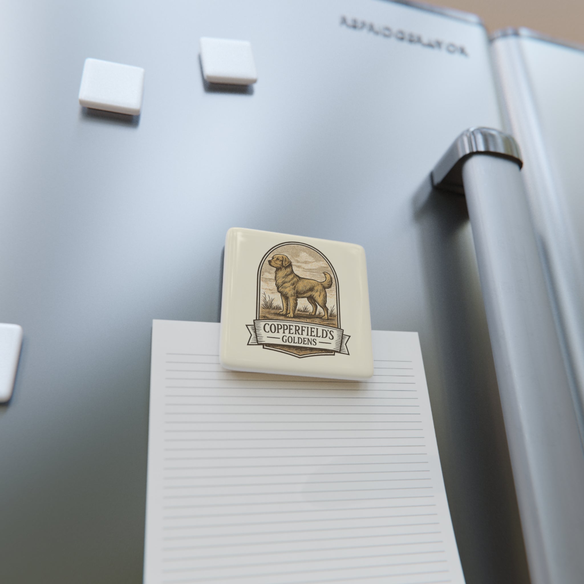 Copperfield's Goldens Ceramic Magnet
