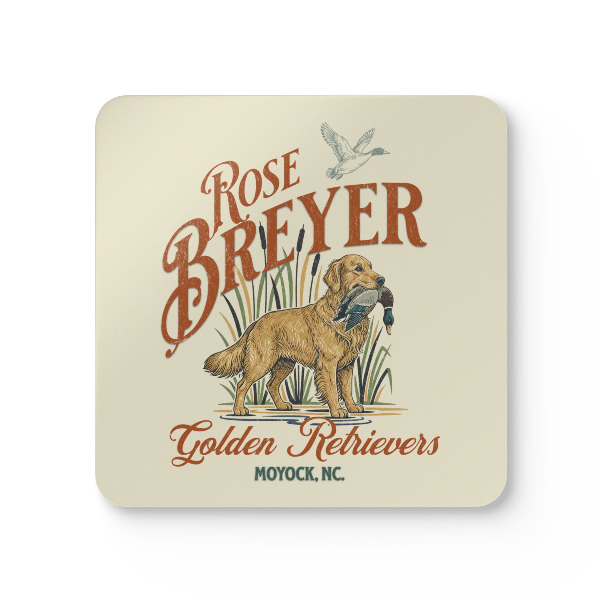 Rose Breyer Corkwood Coaster Set I