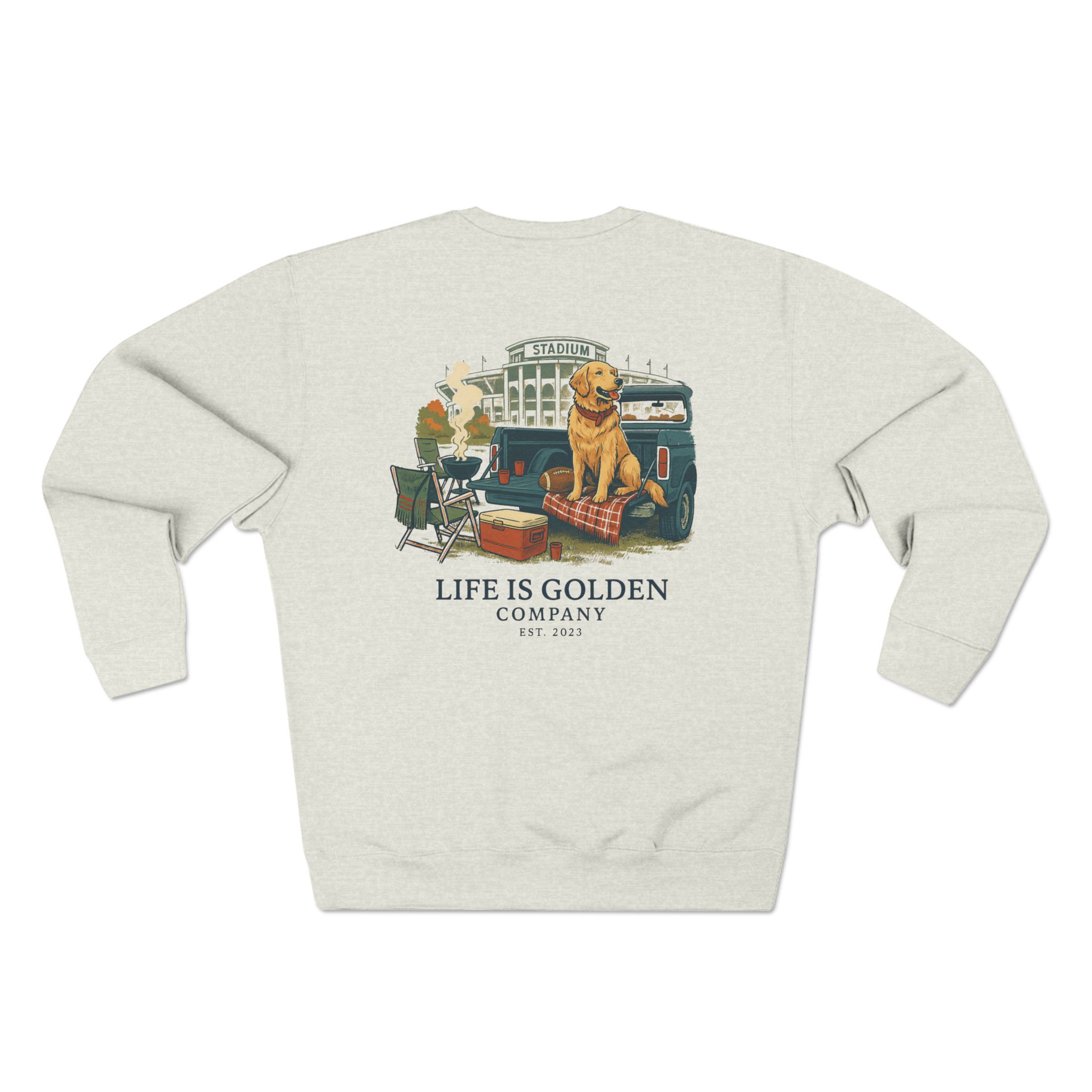 Game Day Sweatshirt - Golden Retriever Edition