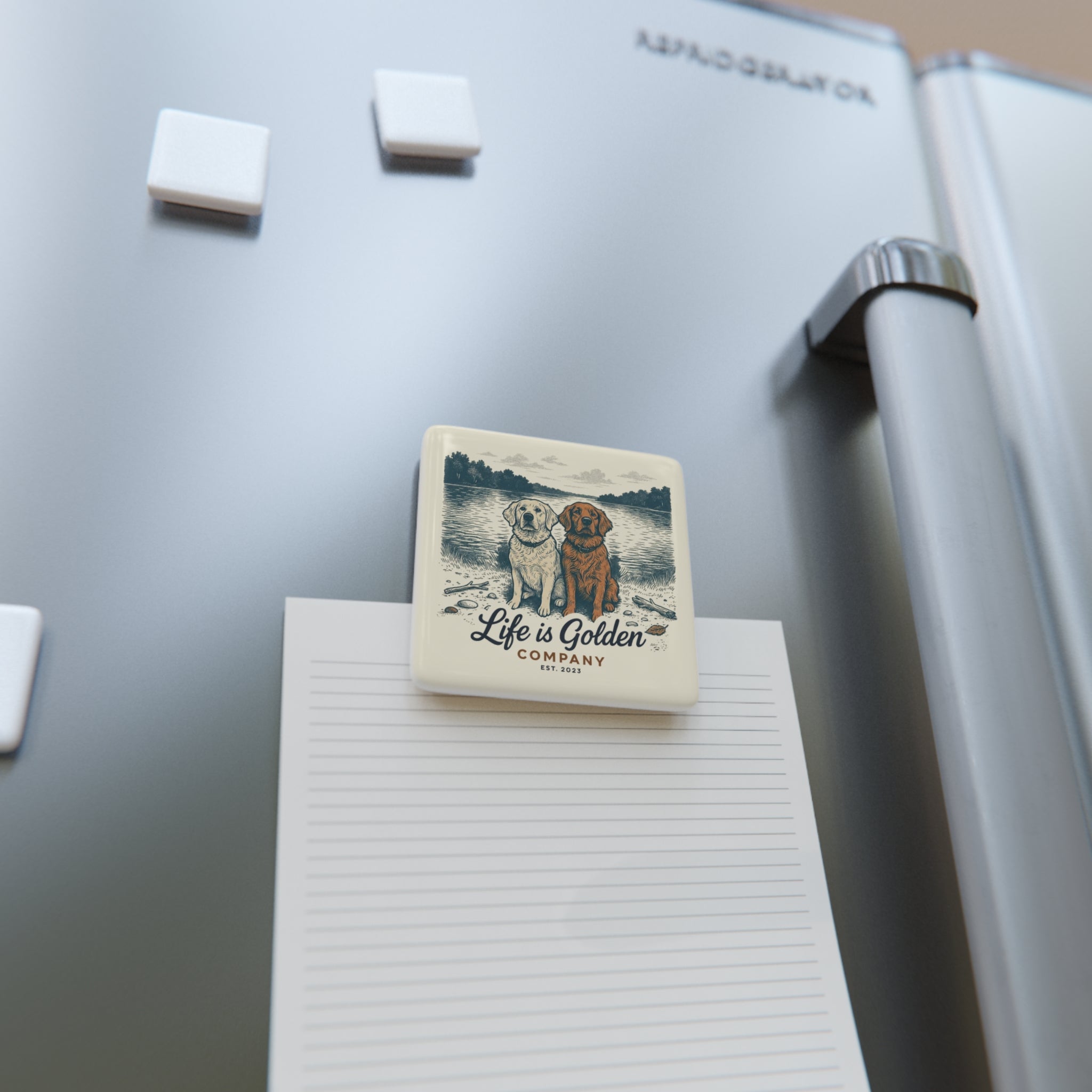Midwest Lake Pals Ceramic Magnet