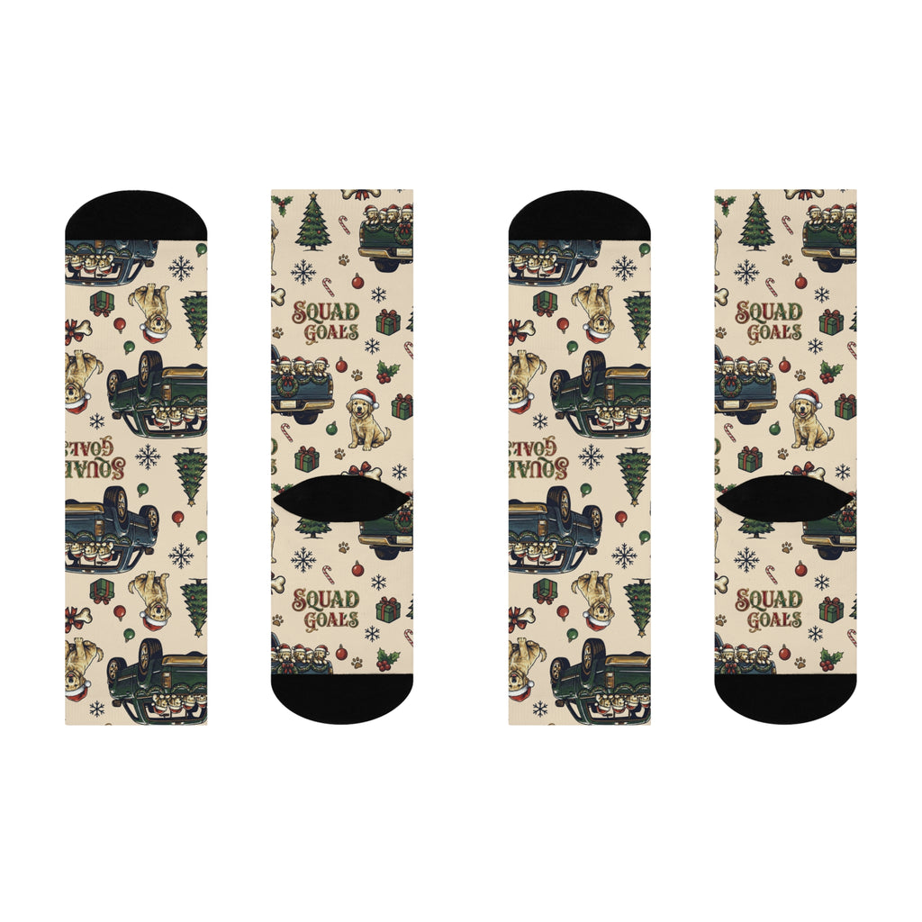Holiday 'Squad Goals' Crew Socks