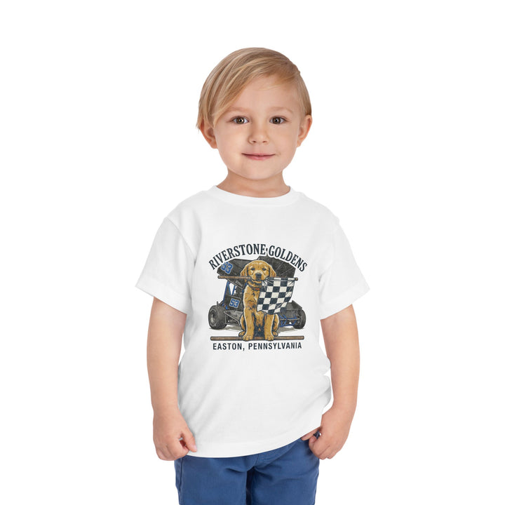 Riverstone Goldens Racing Toddler Tee
