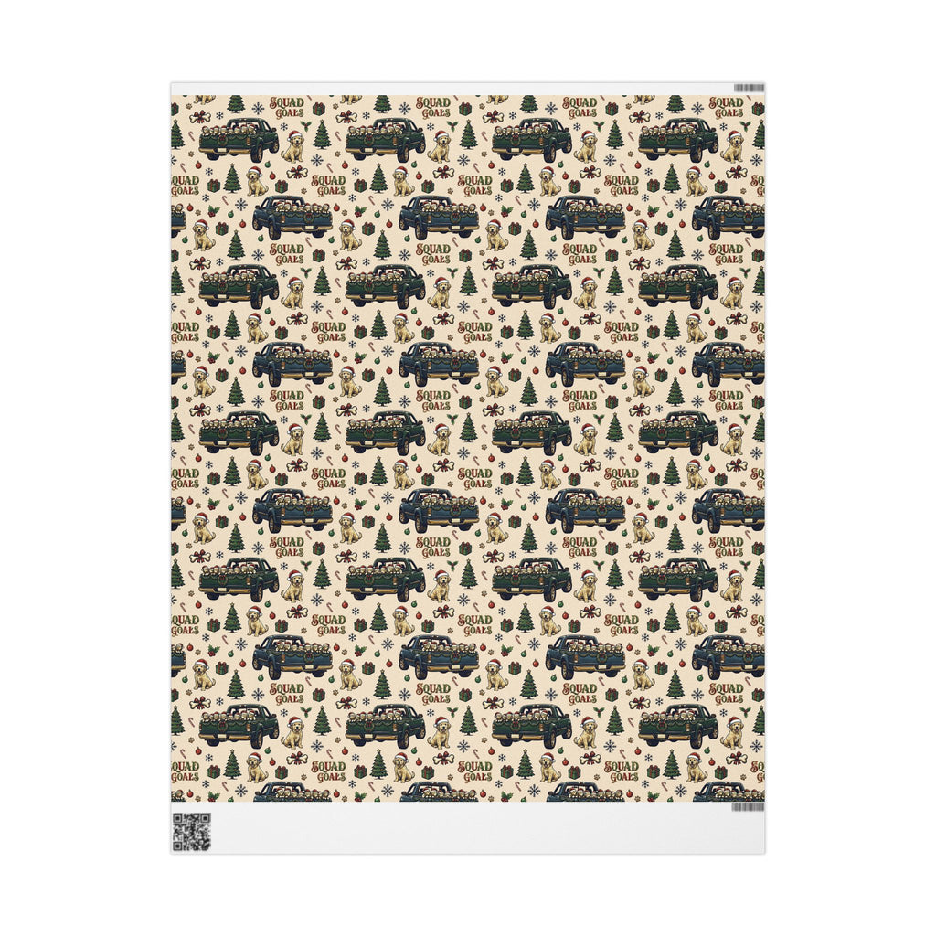 GoldRox - Squad Goals Gift Wrap Paper