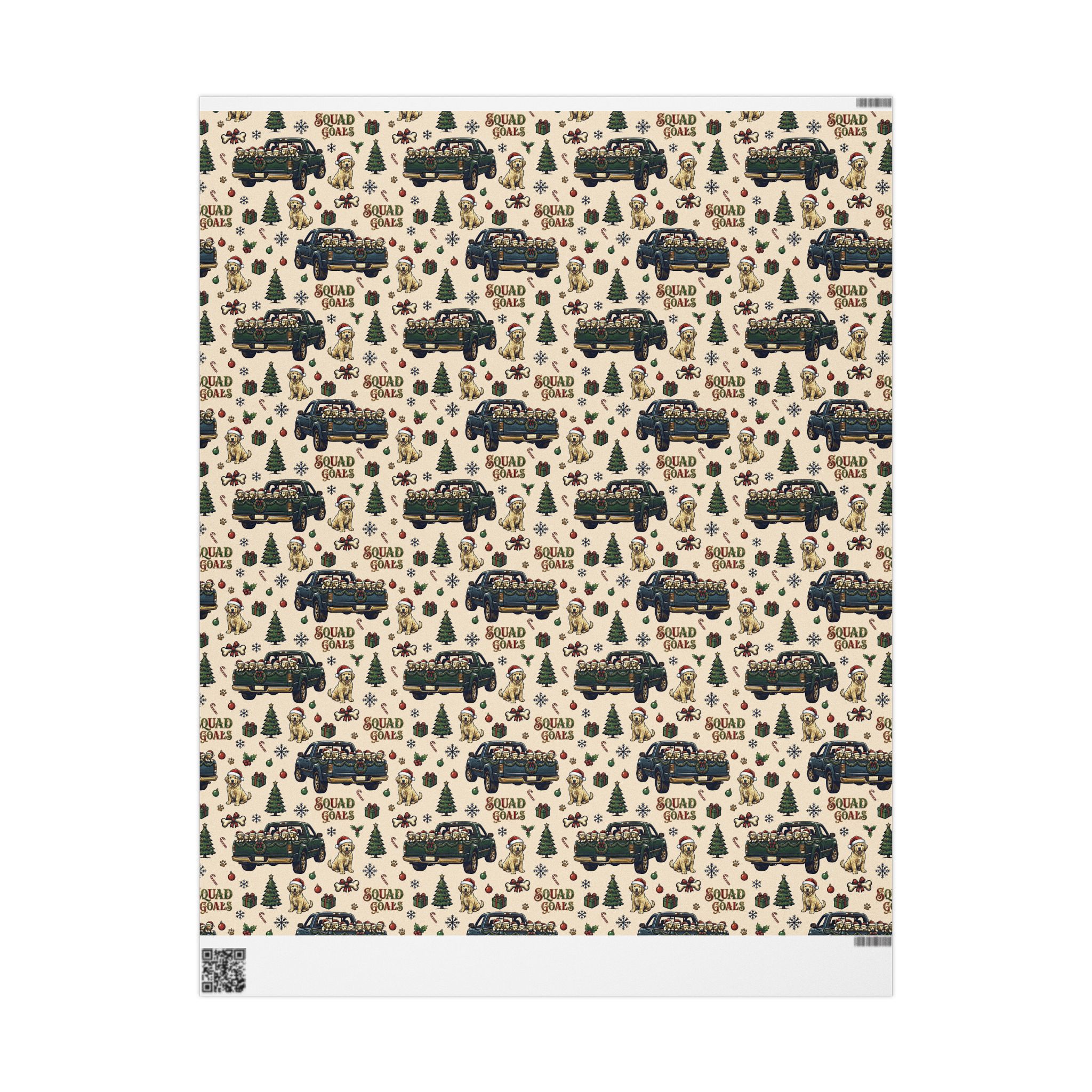 GoldRox - Squad Goals Gift Wrap Paper
