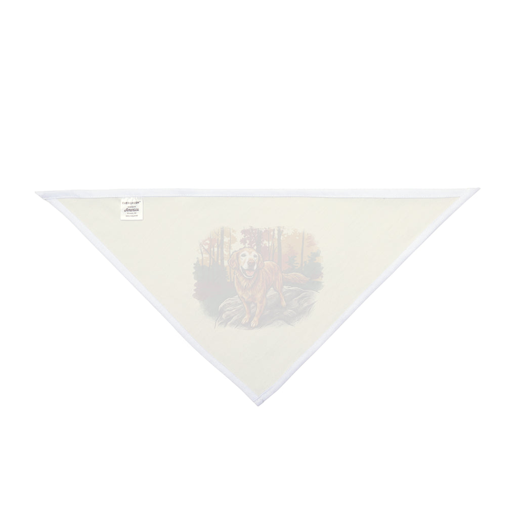 Autumn of a Golden Dog Bandana