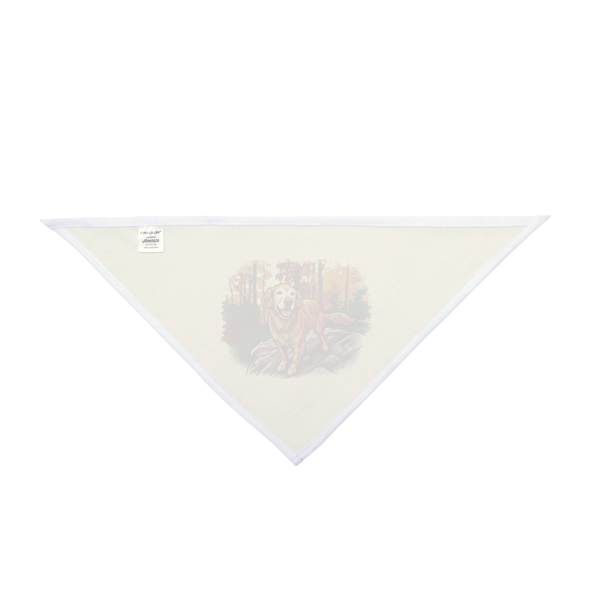 Autumn of a Golden Dog Bandana