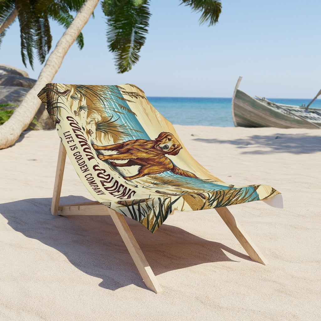 Goldrox Beach Towel