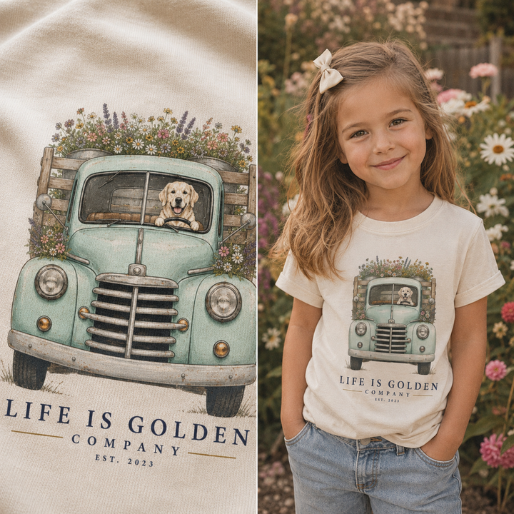 The Market Run Toddler Tee