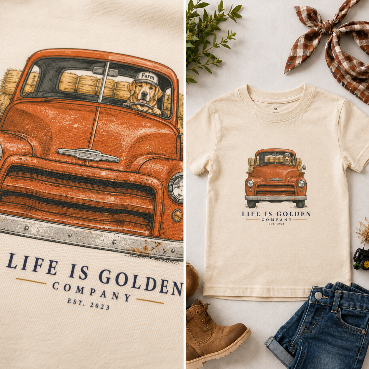 The Barn Chore Toddler Tee