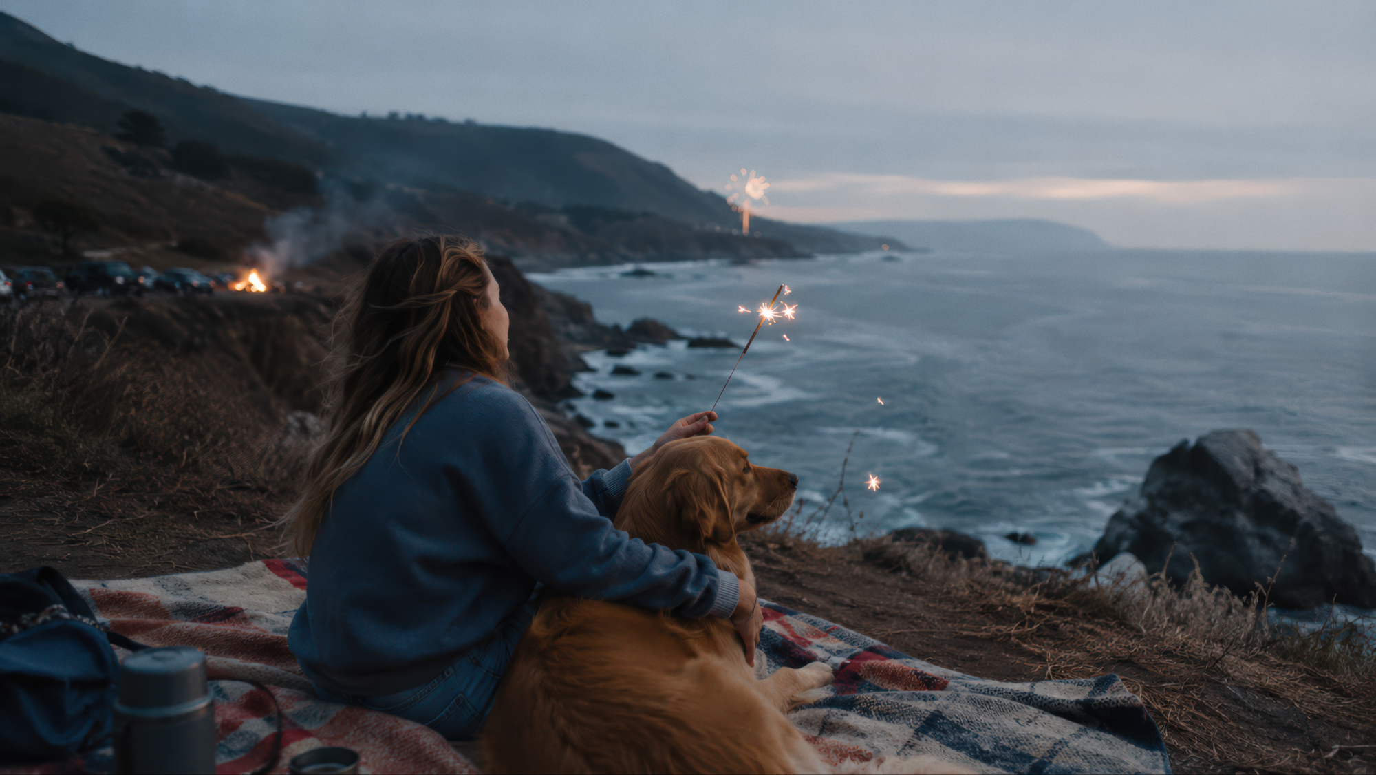 Where the country runs out of road, and the dog keeps going.