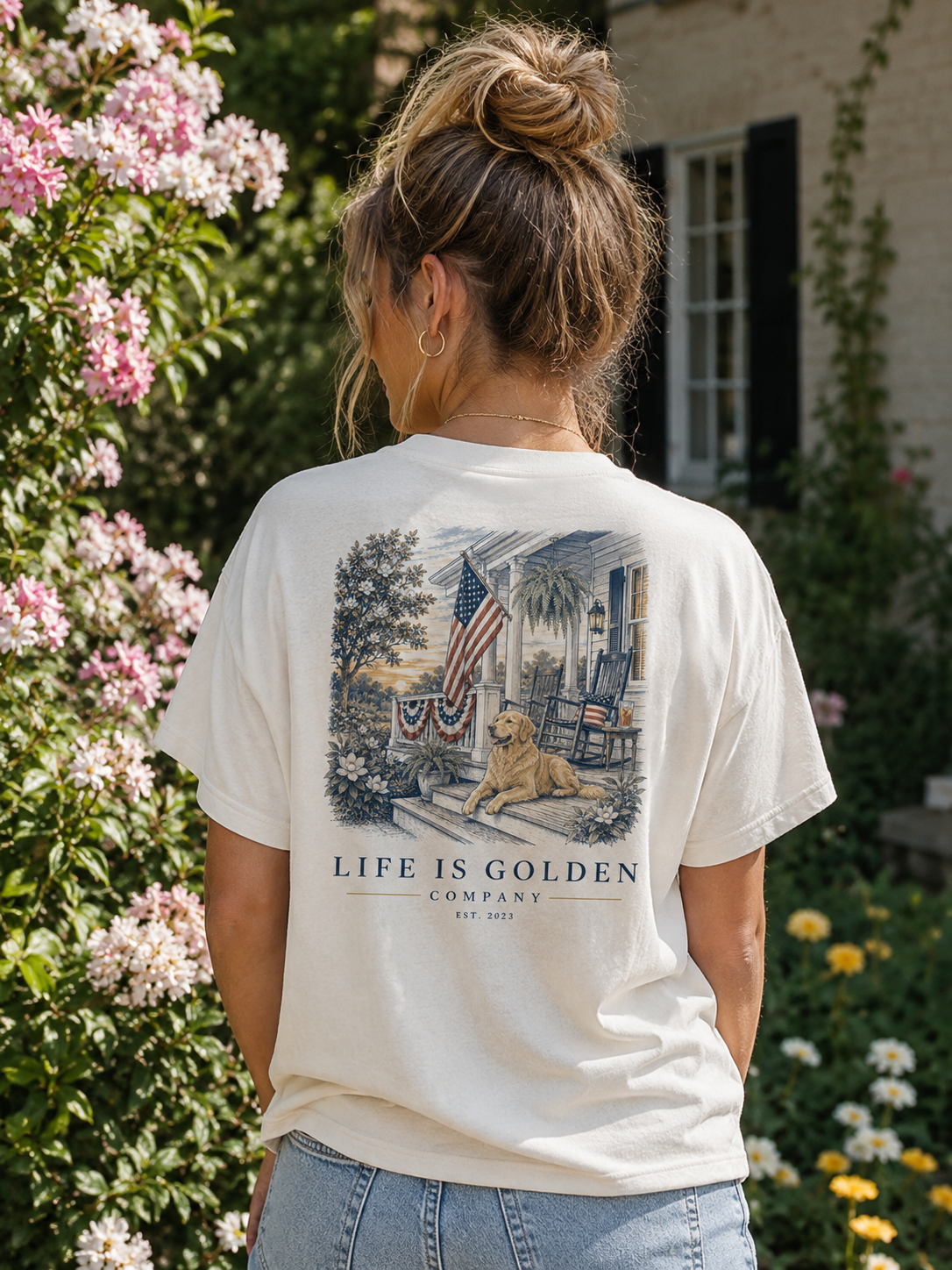 Your dog, drawn golden.