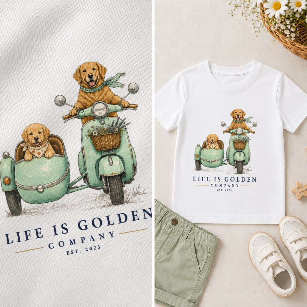 The Sidecar Run Toddler Tee