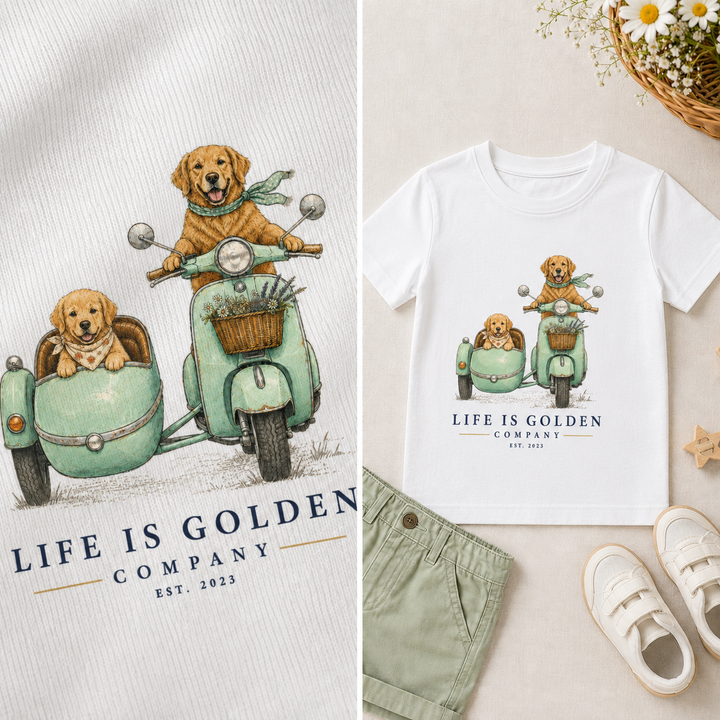 The Sidecar Run Toddler Tee