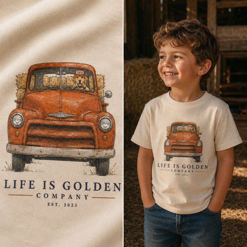 The Barn Chore Toddler Tee
