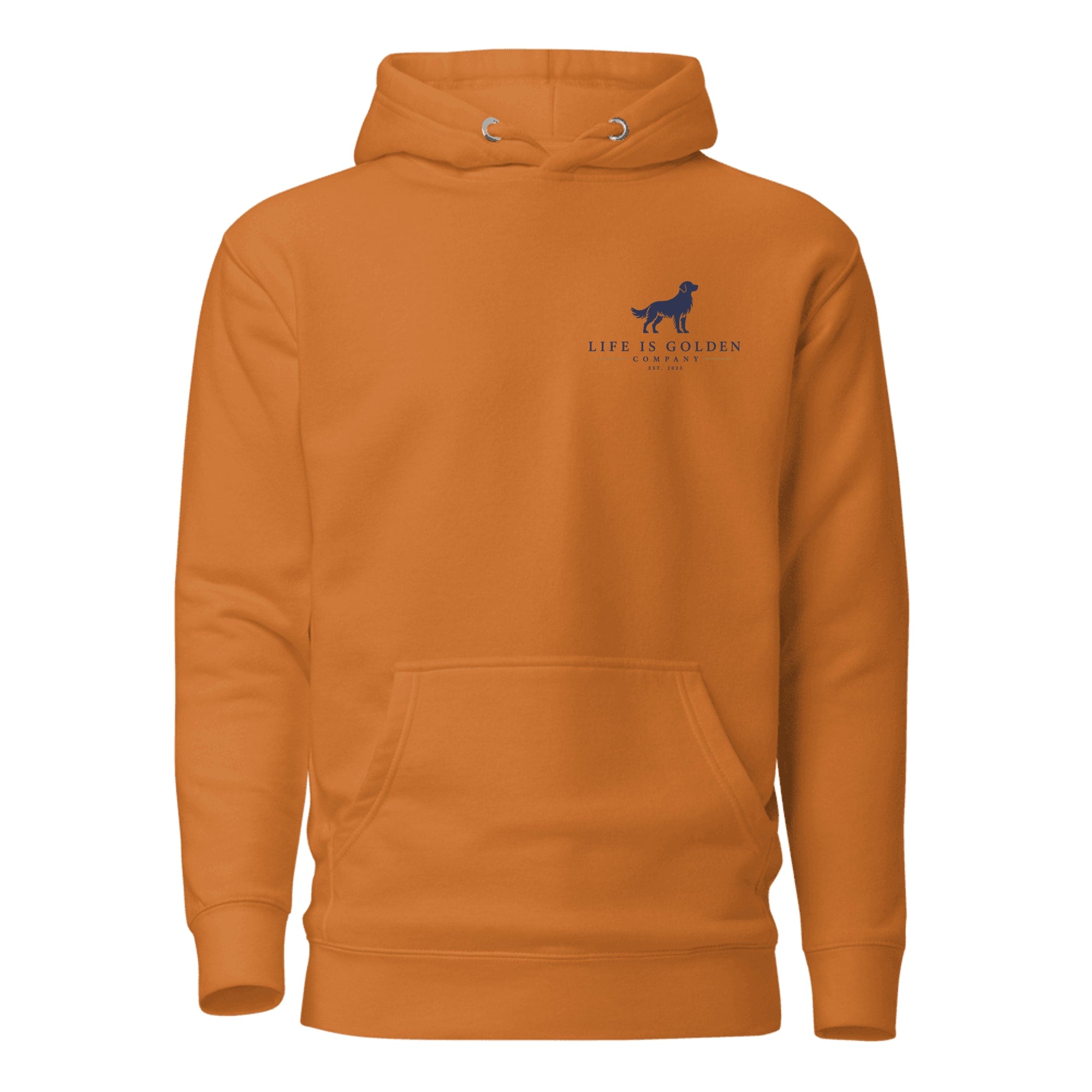 The Last Bonfire Hoodie — Adobe (front)