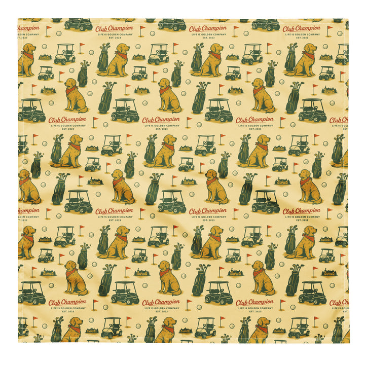 Club Champ Dog Bandana - Matching Set