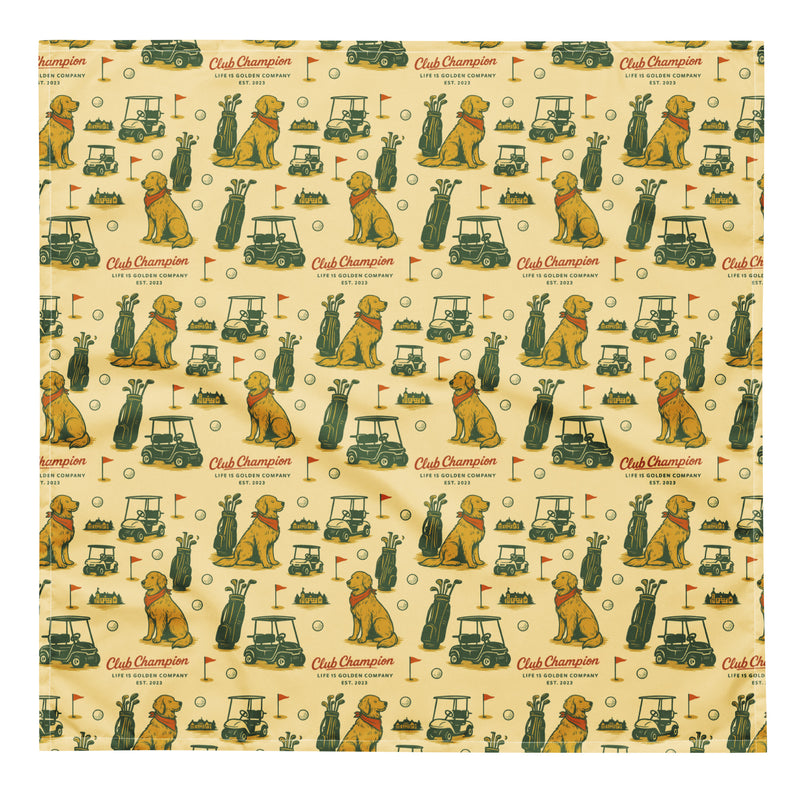 Club Champ Dog Bandana - Matching Set